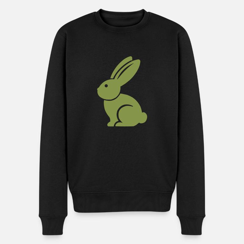 Lapin Lapin - Pull Premium bio Homme - noir