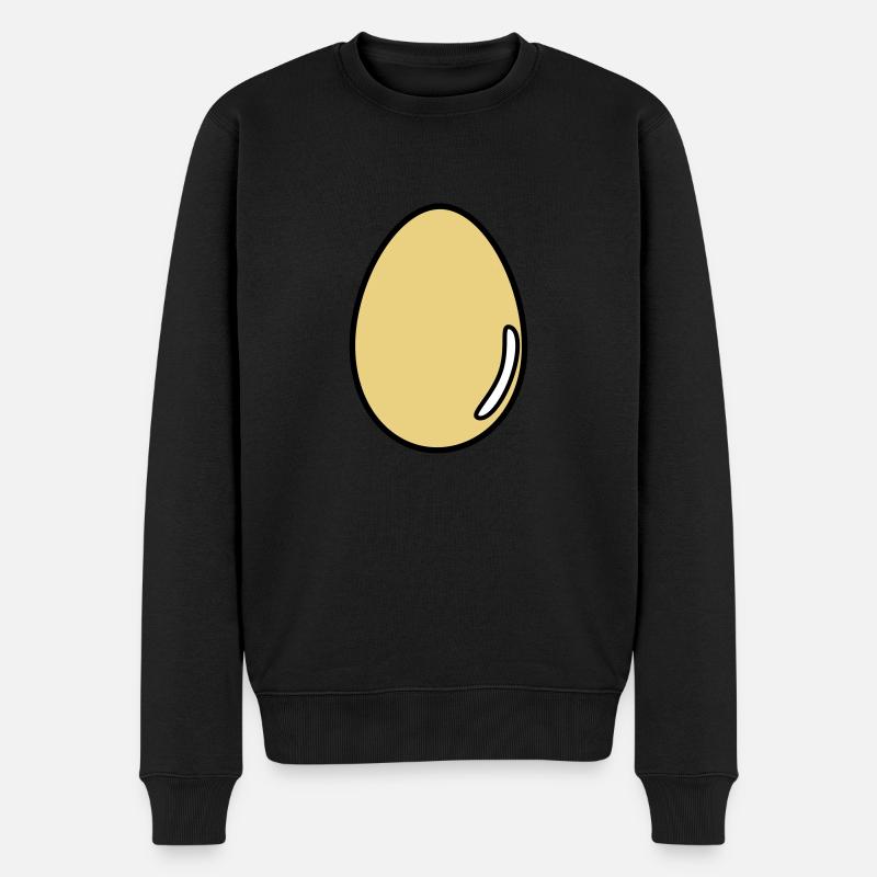 œuf - Pull Premium bio Homme - noir