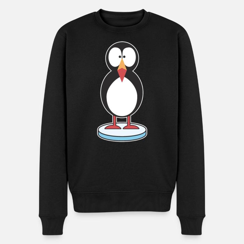 Puffin Papageitaucher Papageientaucher - Pull Premium bio Homme - noir