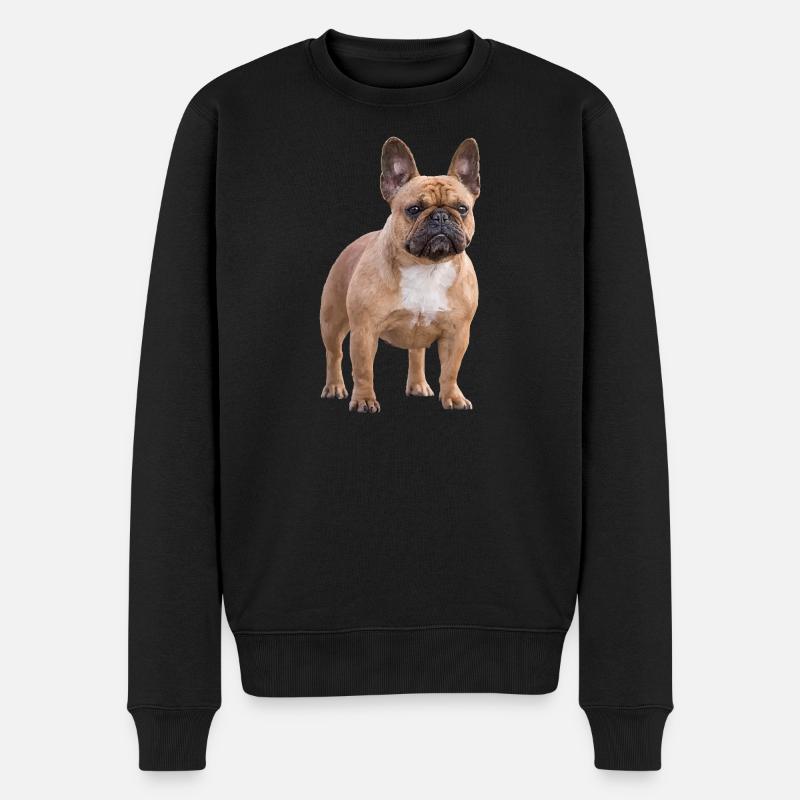 Bouledogue français - Pull Premium bio Homme - noir