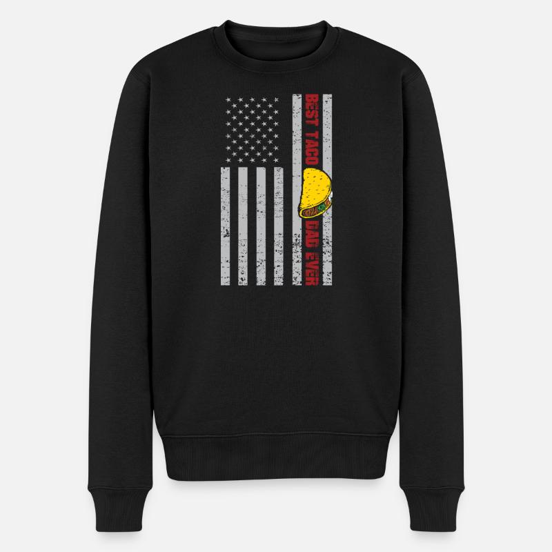 Taco Father Saying - Pull Premium bio Homme - noir