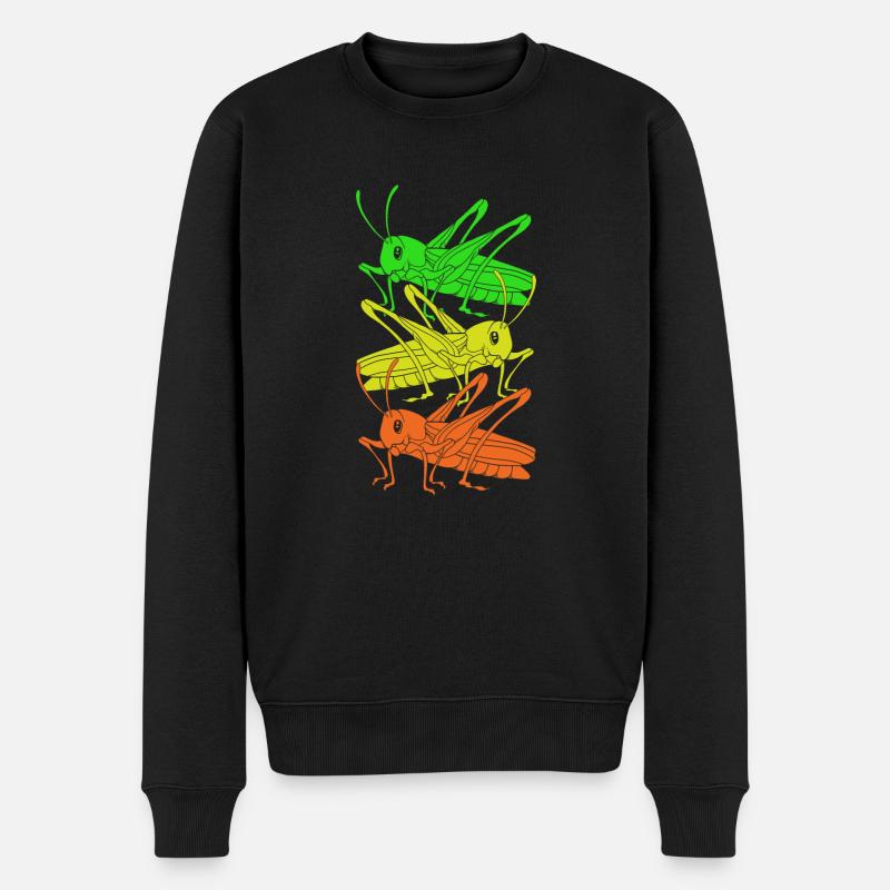 Sauterelle - Pull Premium bio Homme - noir