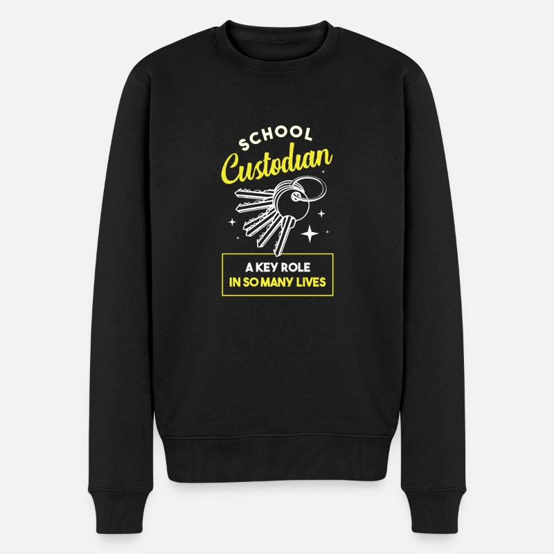 Gardien d’école - Pull Premium bio Homme - noir