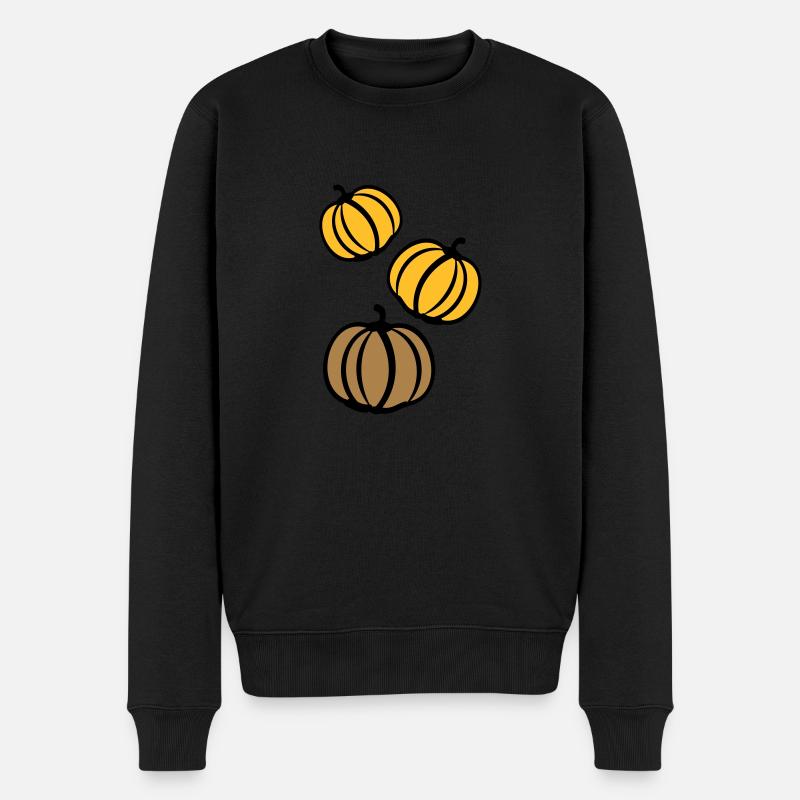 Citrouilles - Pull Premium bio Homme - noir