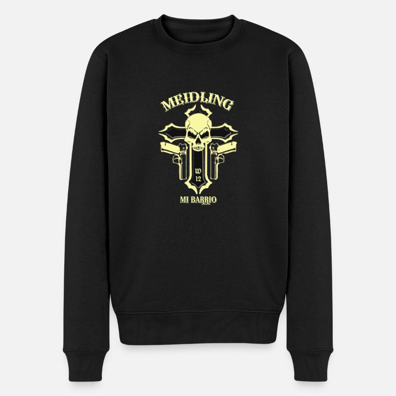Meidling Vienne 12 - Pull Premium bio Homme - noir
