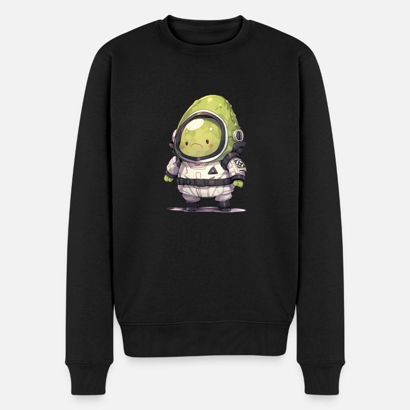 Astronautes Avocat - Pull Premium bio Homme - noir