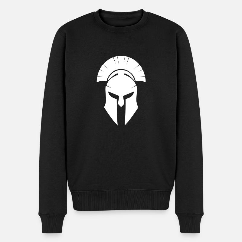 Casque Sparta - Pull Premium bio Homme - noir