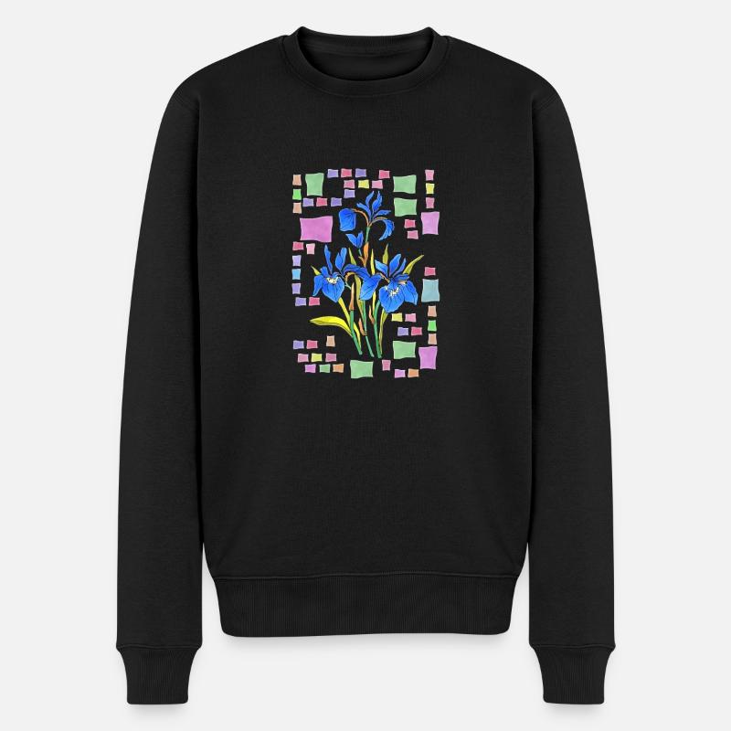 Fleur - Pull Premium bio Homme - noir