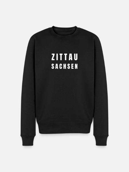 Zittau, Saxe - Pull Premium bio Homme - noir