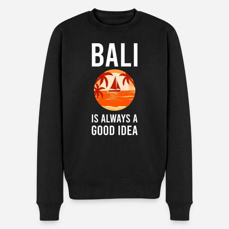 Bali - Pull Premium bio Homme - noir