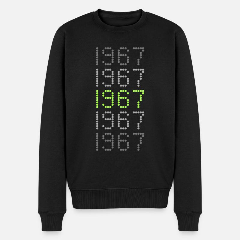 Witzig 1967 - Pull Premium bio Homme - noir