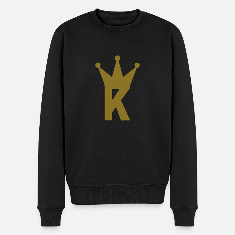 couronne k w22 - Pull Premium bio Homme - noir