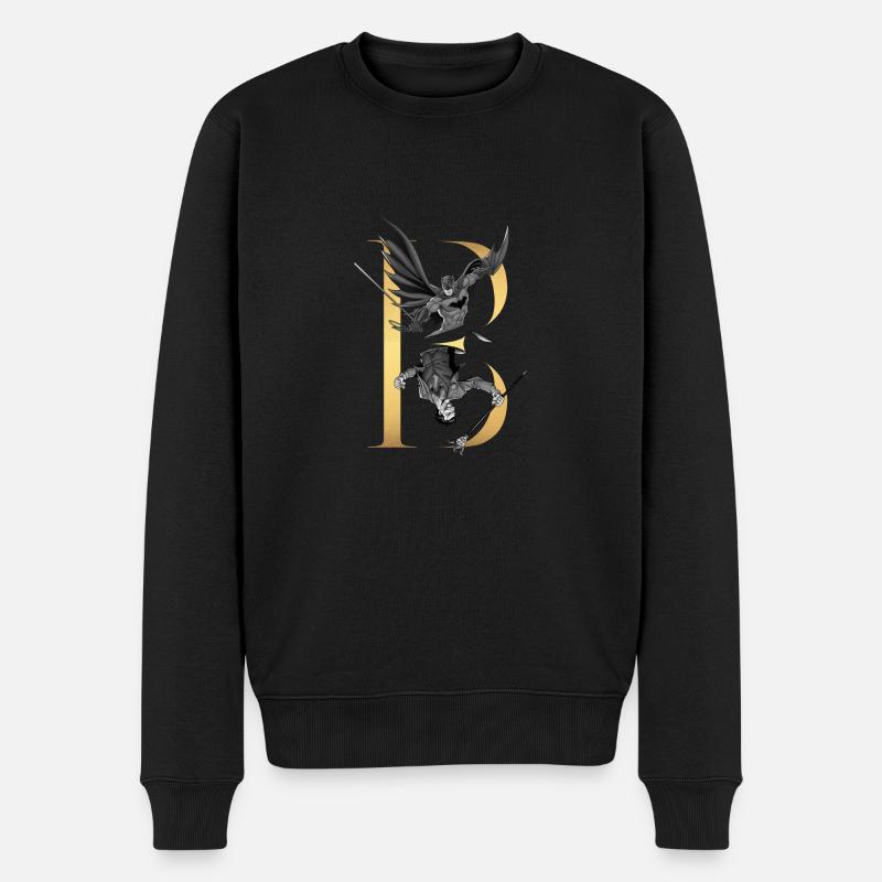 Batman 80 Ans et Joker - Pull Premium bio Homme - noir