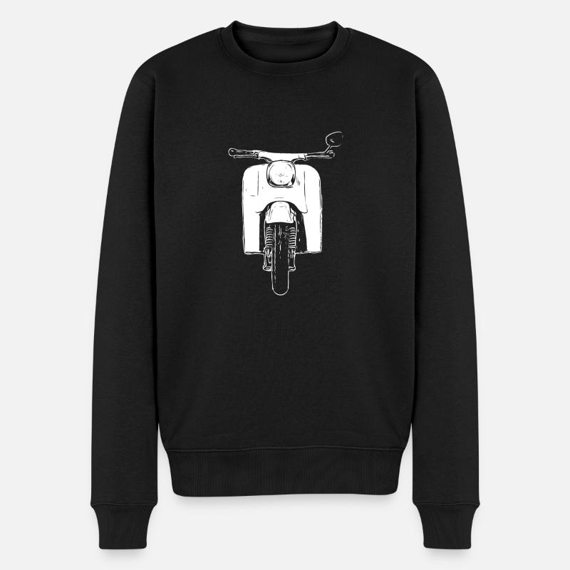 Schwalbe KR51 / Schwalbenfahrer / Ostalgie / Moped - Men's Premium Organic Jumper - black