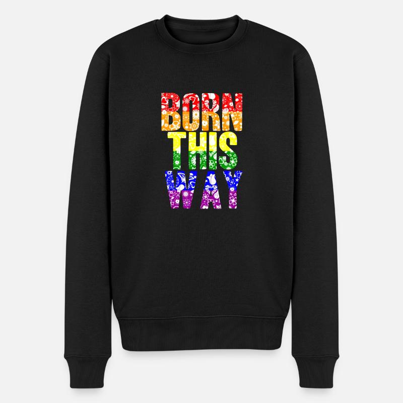 Né de cette façon - Pull Premium bio Homme - noir