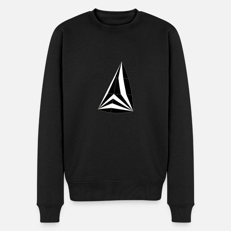 voile - Pull Premium bio Homme - noir