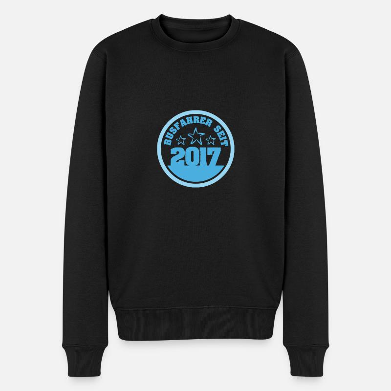 LKW 2017 - Männer Premium Bio Pullover - Schwarz