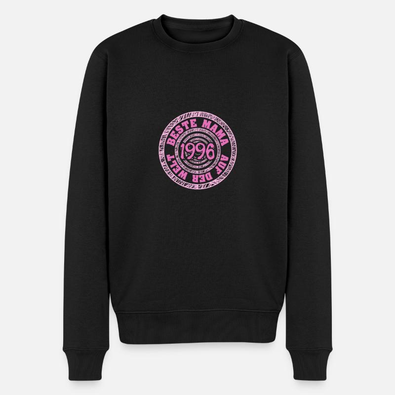 Mutter 1996 - Männer Premium Bio Pullover - Schwarz