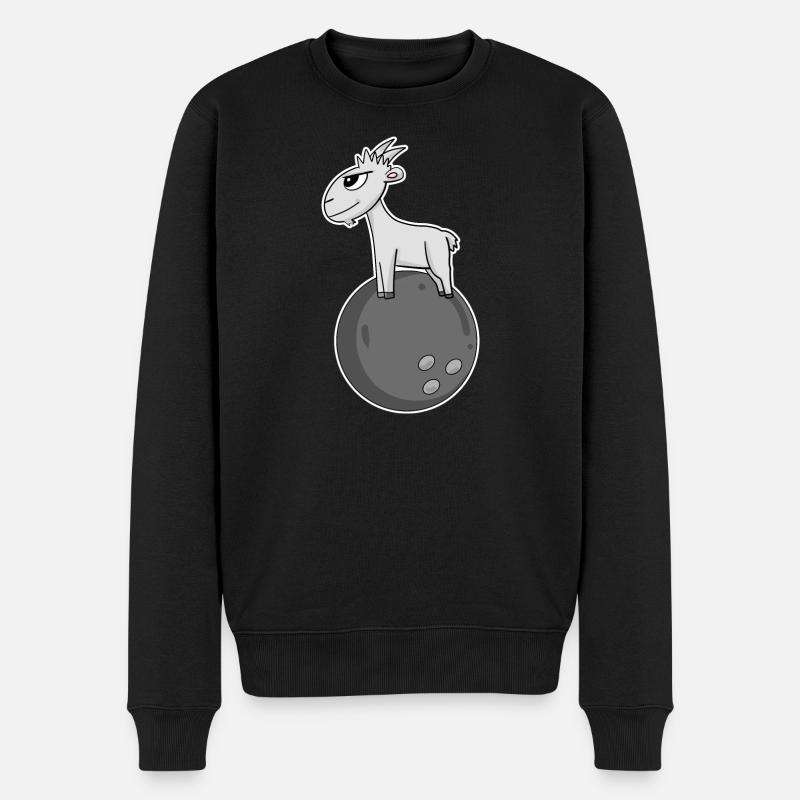 Bowling de chèvre - Pull Premium bio Homme - noir