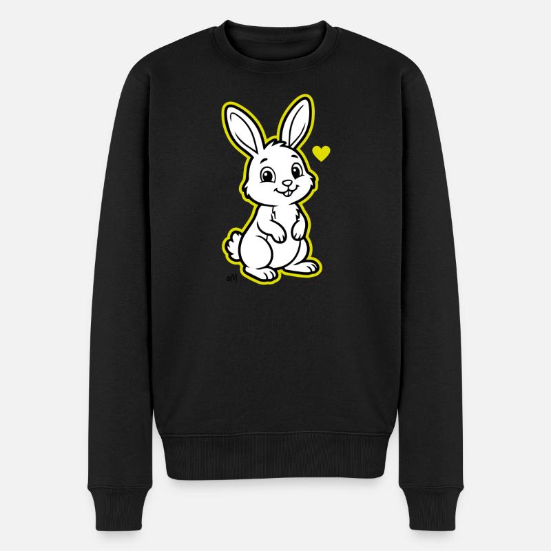 Suzy_the_Rabbit - Pull Premium bio Homme - noir
