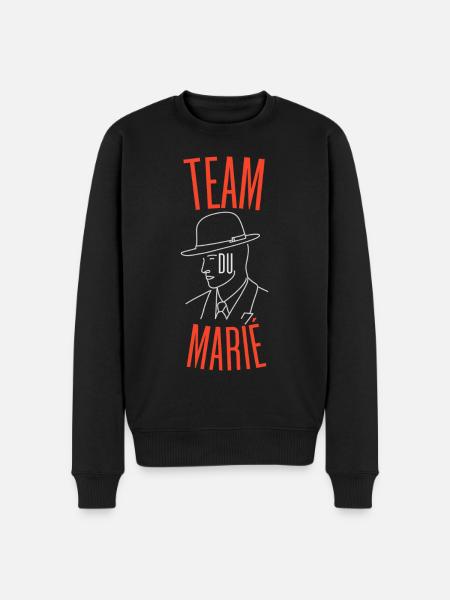 Team du Marié - Pull Premium bio Homme - noir