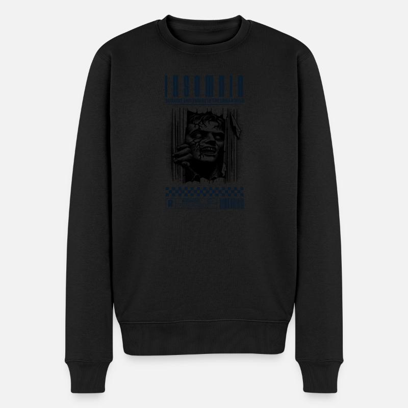Insomnie Zombie Sleepless Streetware - Pull Premium bio Homme - noir