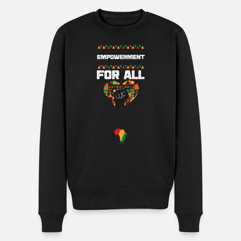 Autonomisation pour tous - Pull Premium bio Homme - noir