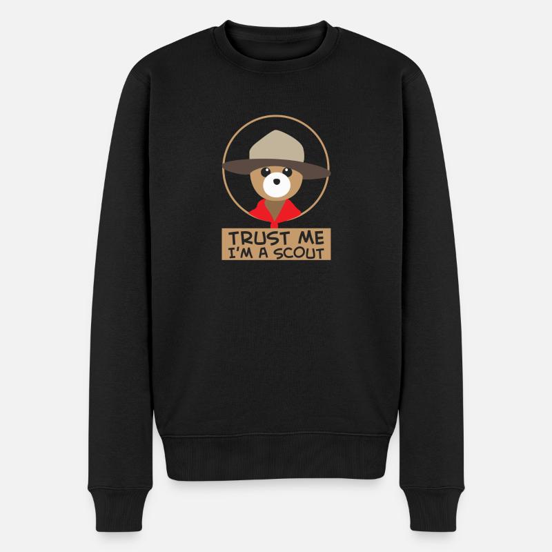 Scout Kids Kids Teddy Bear - Pull Premium bio Homme - noir