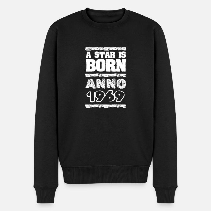 Année 1969 - Pull Premium bio Homme - noir