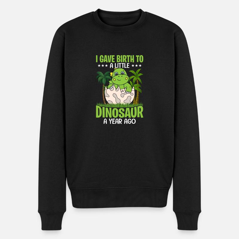 Cute Dino Little Dinosaur - Pull Premium bio Homme - noir
