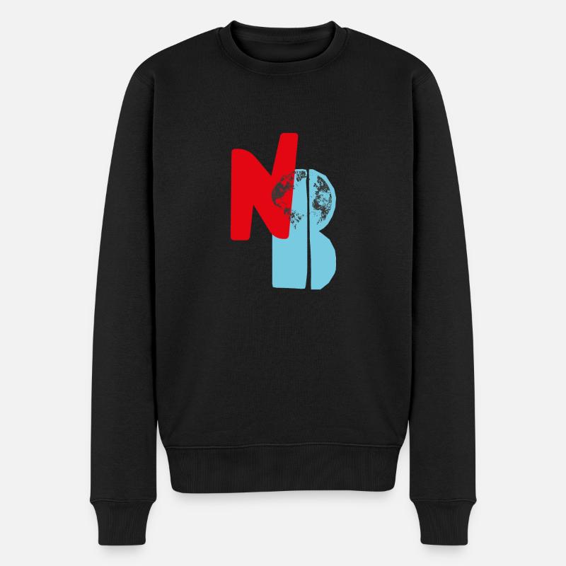 N O B II - Pull Premium bio Homme - noir
