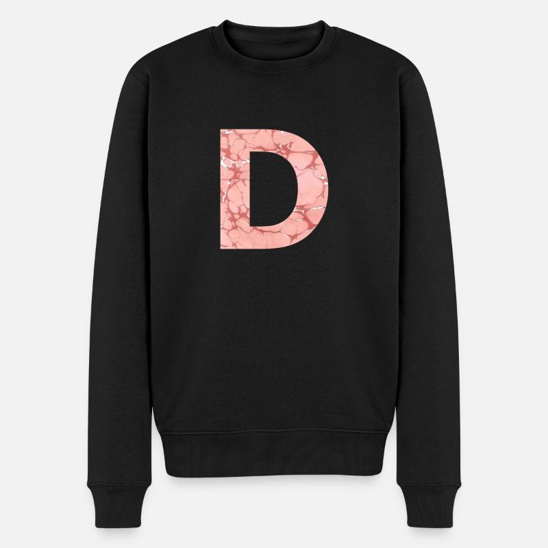 d 225 - Männer Premium Bio Pullover - Schwarz