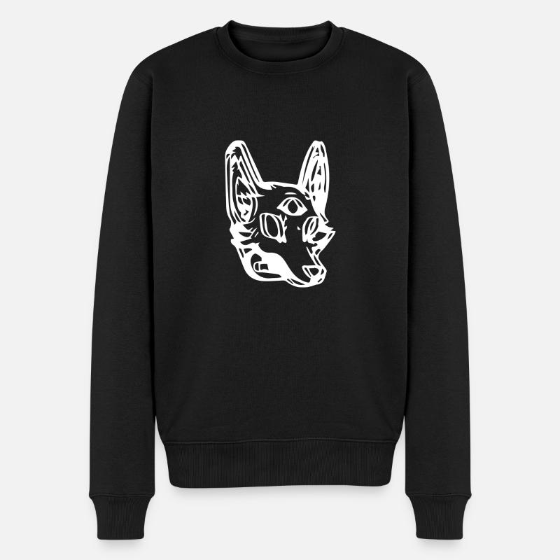 Hund Chien - Pull Premium bio Homme - noir