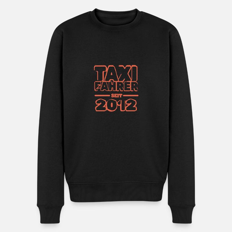 Taxifahrer 2012 - Männer Premium Bio Pullover - Schwarz
