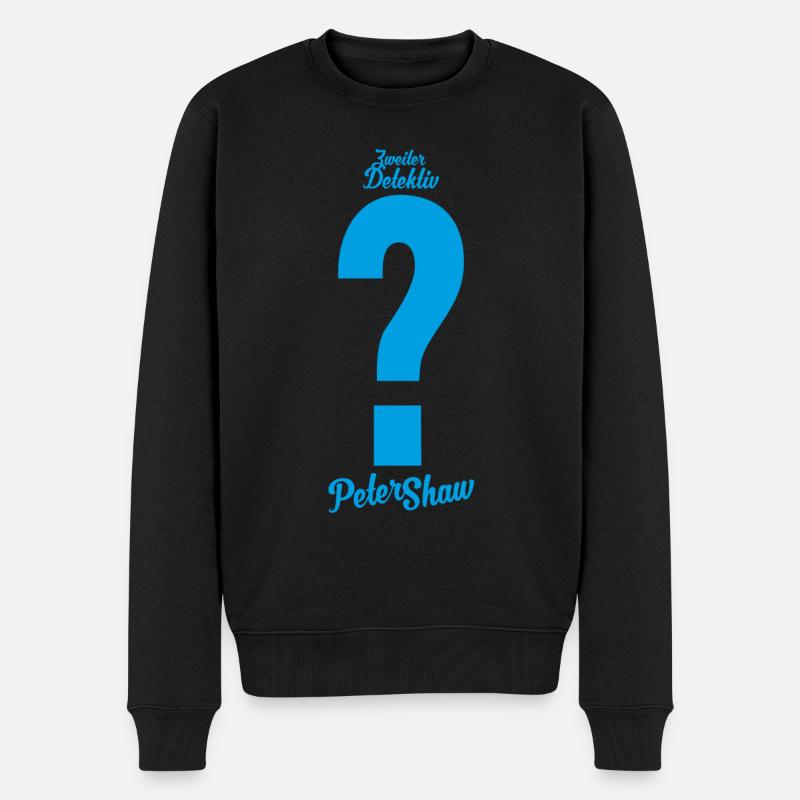 Die Drei ??? Peter Shaw Kostüm - Männer Premium Bio Pullover - Schwarz