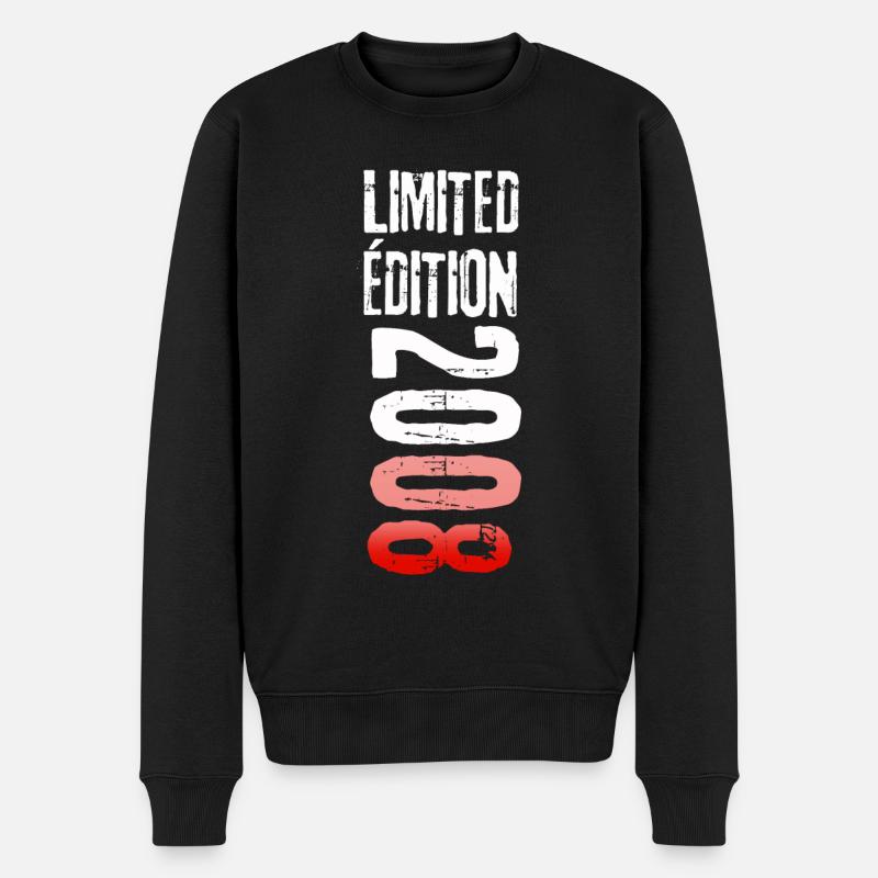 LIMITED EDITION 2008 - Pull Premium bio Homme - noir
