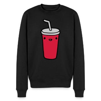 Mug Restaurant - Pull Premium bio Homme - noir - Devant - Nico (187cm)