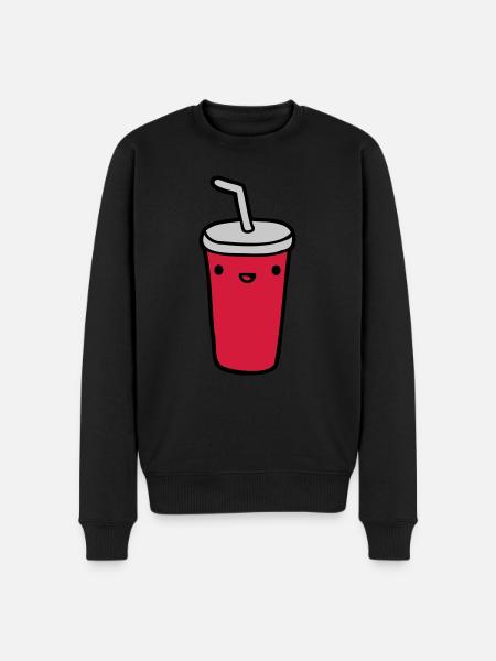 Mug Restaurant - Men's Premium Organic Jumper - black