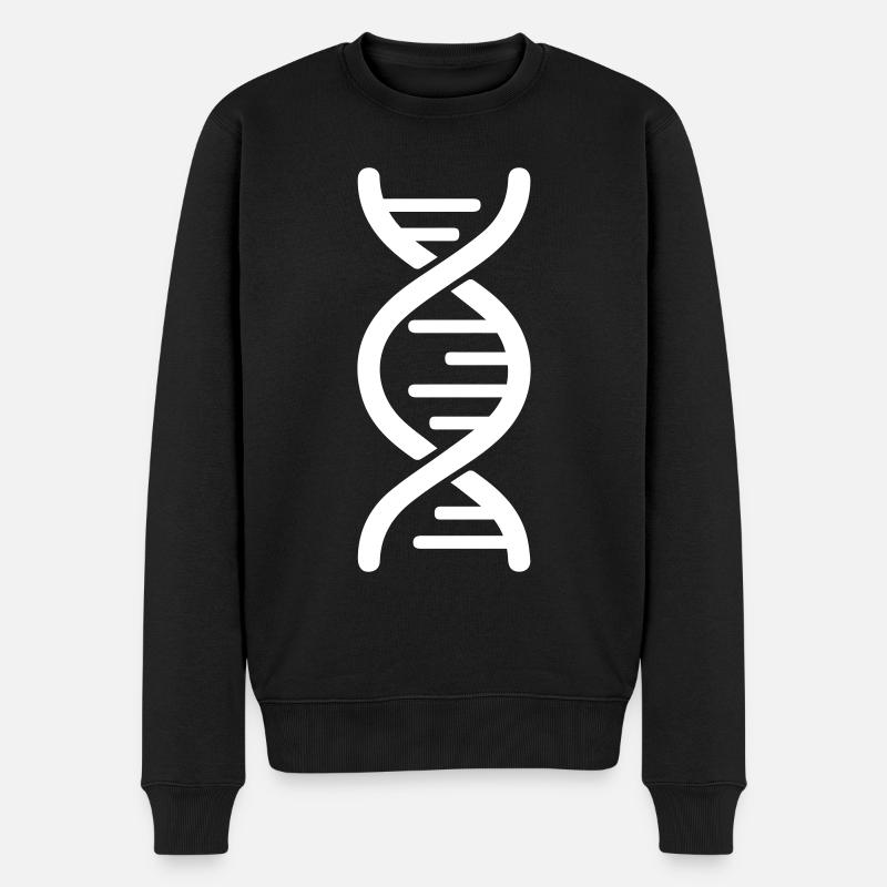 Symbole adn - Pull Premium bio Homme - noir