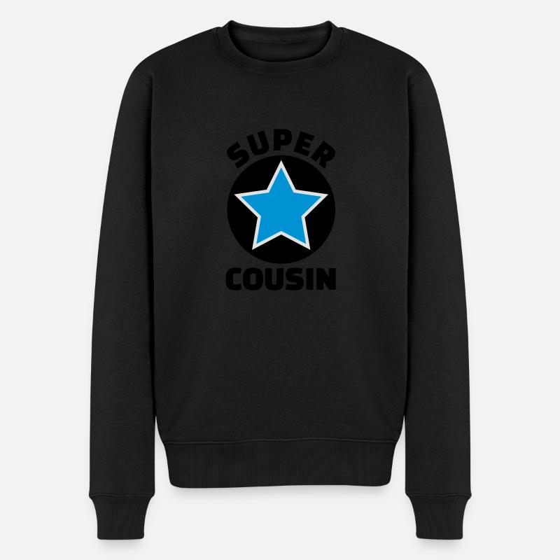 super cousin (v.5) - Pull Premium bio Homme - noir