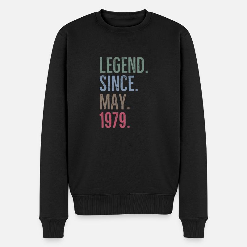 Légende depuis mai 1979 - Pull Premium bio Homme - noir