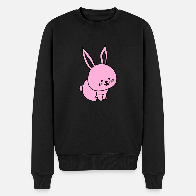 lièvre - Pull Premium bio Homme - noir