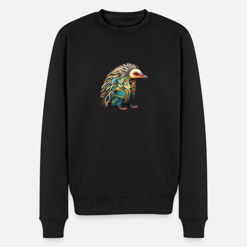 Australien - Ameisenigel - Männer Premium Bio Pullover - Schwarz
