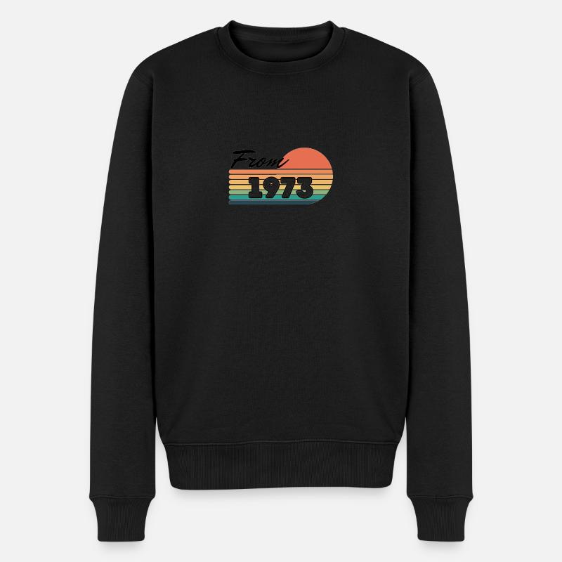 From 1973 - Pull Premium bio Homme - noir