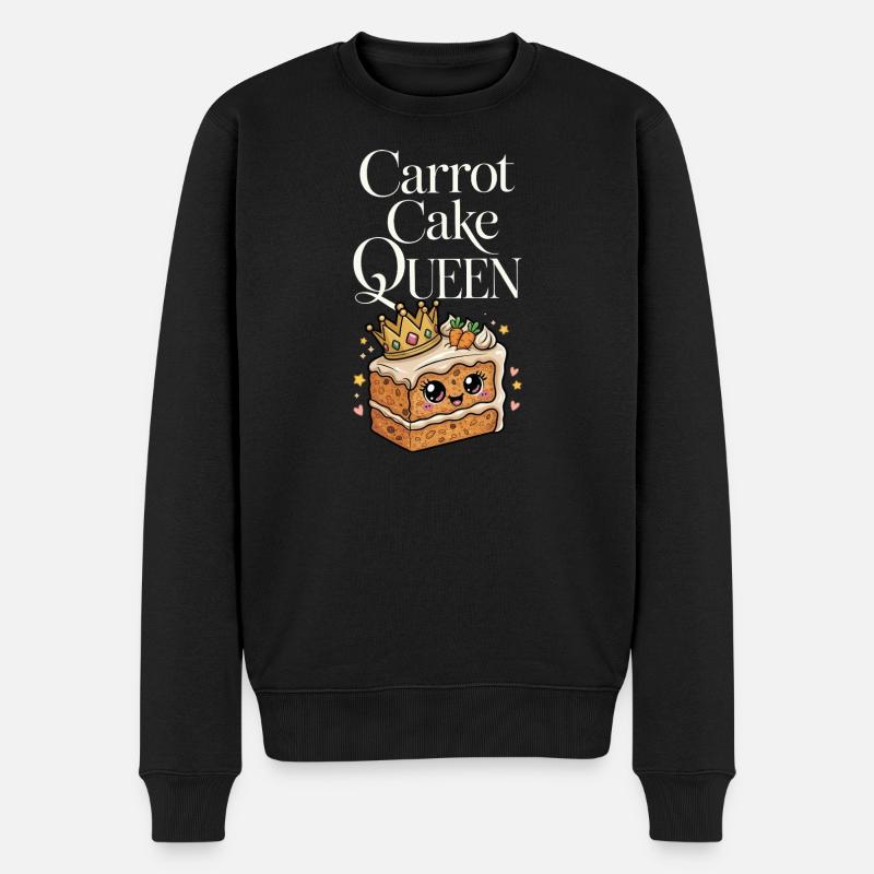 Kuchen Geschenk - Männer Premium Bio Pullover - Schwarz
