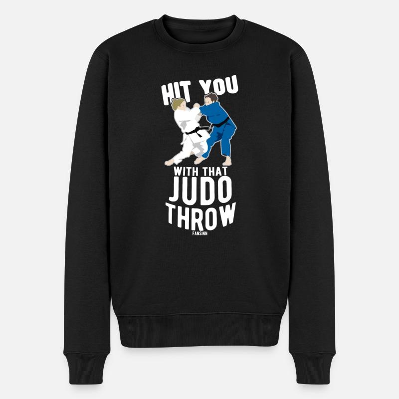 Judo - Pull Premium bio Homme - noir