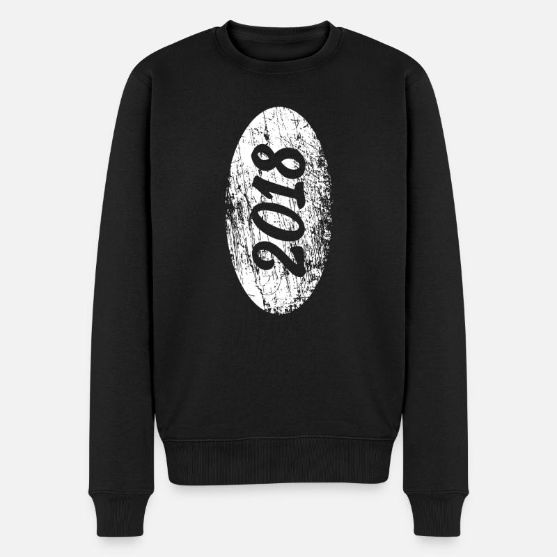 Frei 2018 - Männer Premium Bio Pullover - Schwarz