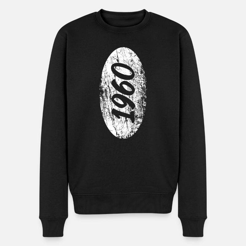 Freiheit 1960 - Männer Premium Bio Pullover - Schwarz