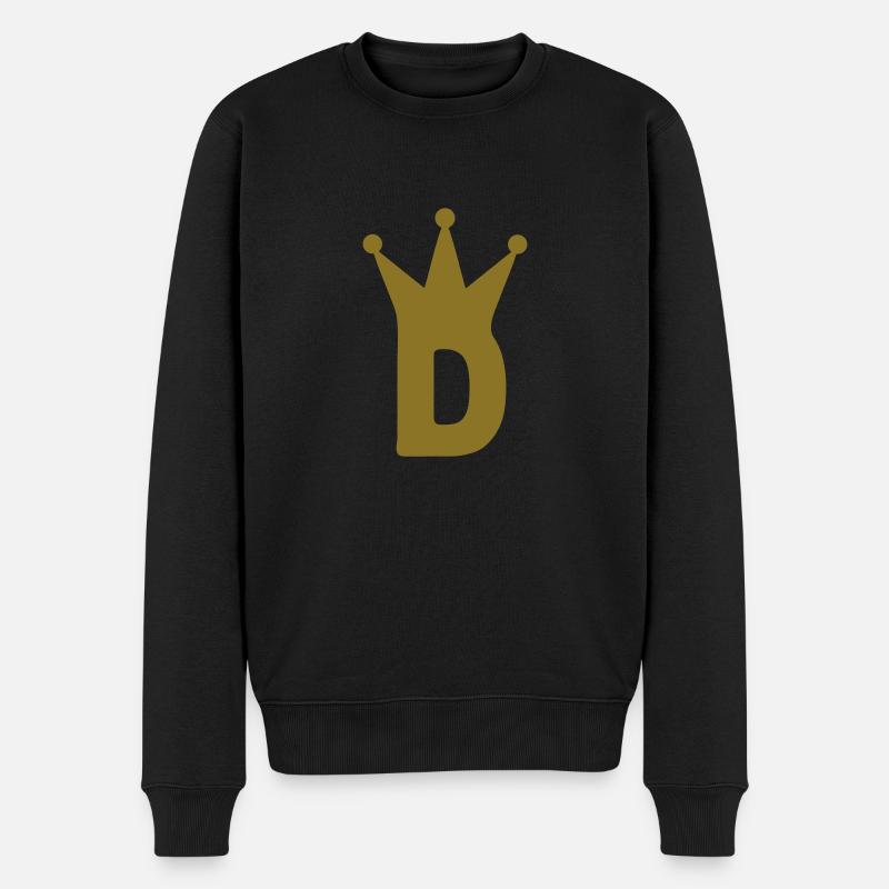 Krone d w22 - Männer Premium Bio Pullover - Schwarz