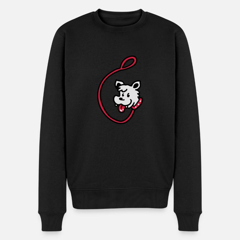 Laisse pour chien 3 - Pull Premium bio Homme - noir